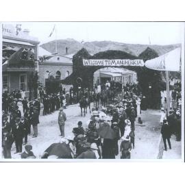 Procession at Alexandra: Dunstan - Manuherikia Jublee