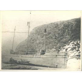 Waireka ashore at Hokianga