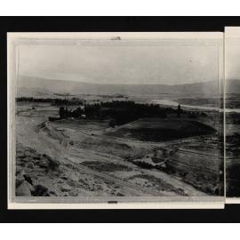 Golden Beach Hydraulic Co - Dredging c.1900. Vicinity of Alexandra [Part 1 of 3 part panorama]