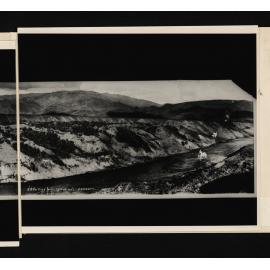 CROMWELL FLAT. Gold mining Part 4 [of 4 part panorama]