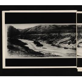 CROMWELL FLAT. Gold mining Part 1 [of 4 part panorama]