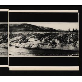 CROMWELL FLAT. Gold mining Part 2 [of 4 part panorama]