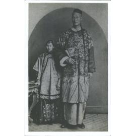 Chang, The Chinese Grant & His wife Kin Foo