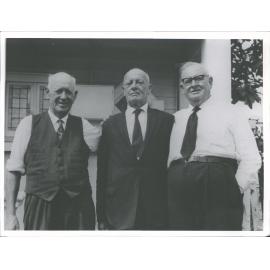 COLLINS, L to R Jim, Bertt Tudor Bros