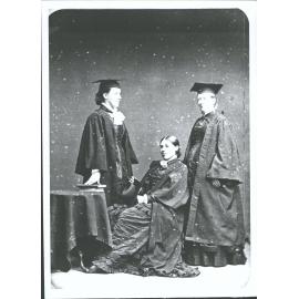 Helen Conan, Gertrude Grierson and Anne Bolton, Canterbury College