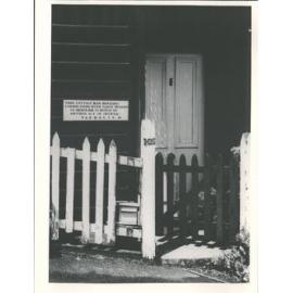 Hotere, Ralph, residence no. 121 Forth Street, Subsequently owned by Cilla McQueen