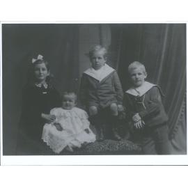 Hullett, Grace, Mary Johanna, Ernest William and Matthew