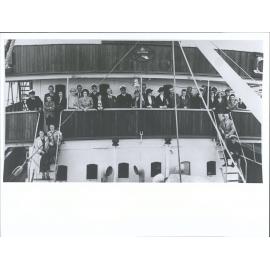 Coffee morning on board Discovery II