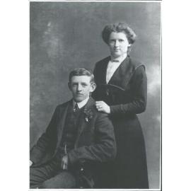 Frank King, Annie King (sister) Now Mrs Jack Campbell