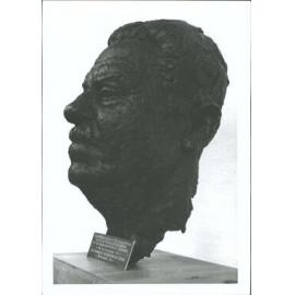 Showing bust of R.A.K. Mason