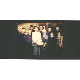 "Chu Chen Fu Cairman Co-op, Mr Wan vic.(?) of Dist, hiu Ye head of sha<unclear> veg co-op Peking, Red Oct veg co-op