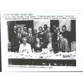 Visit of Rewi Alley 1960