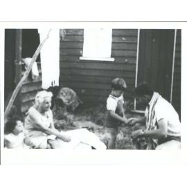 with Simon & Sally Brown at Lawrence