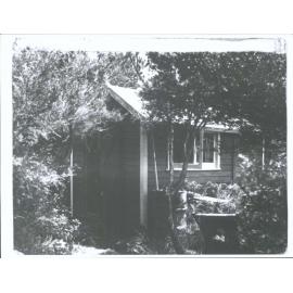 R.A.K. Mason't sometime 'army hut' dwelling (c1940-45 & study (1970-71)