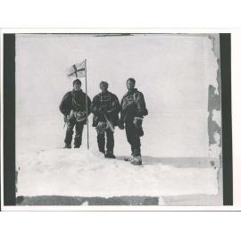 1909 Mawson Expedition with (Sir) T.W.E. David & (Dr) Alistair Mackay (not necy in that order)