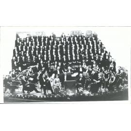 Dn Orchestra? Mary Pratt centre front