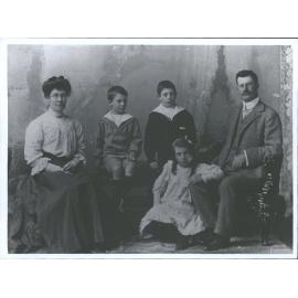 Tonkin Family ca. 1910 Lance Charles the older boy was born in 1898