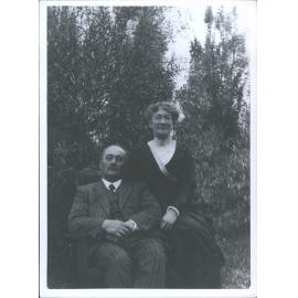 Mr & Mrs A. W. Tyndall late 1920's (parents of Sir Francis)