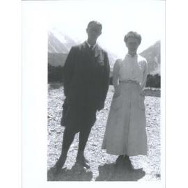 Films Hermitage 1926"  (possibly English climbing friend Palmer & wife)