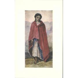 Watercolour: Fanny Weller, Otakou, 1848 by Ralph E Erskine