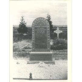 Headstone d. April 18 1906
