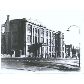 Seddon Memorial College, Auckland, N.Z.