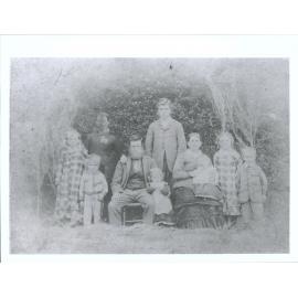 Mr & Mrs George Shaw Walker & family of Clark's Flat
