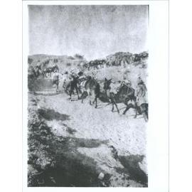 "Bringing up ammunition"