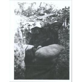 Harry Bridge (left) and L. Strachan