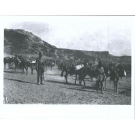 "No. 2 Outpost. No. 2 Walkers in the distance"