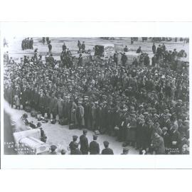 "Send Off - 22nd Reinforcements, Dunedin 19-10-1916"