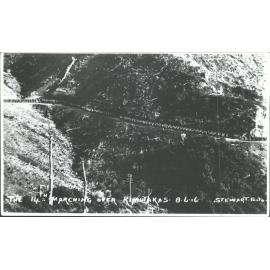 The 14th marching over Rimutakas