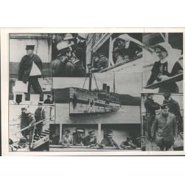 The Hospital Ship Maheno at Port Chalmers
