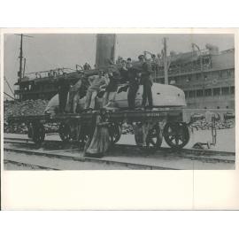 SS. Tahiti captured Turkish steel boat