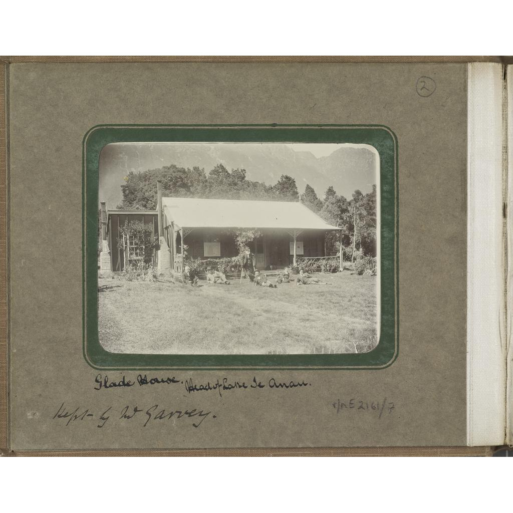 Photograph album of Milford Track by  H.W. Fowler - P1910-005/2