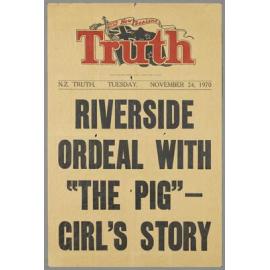 "Riverside ordeal with "The Pig" - girl's story"