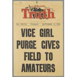 "Vice girl purge gives field to amateurs"