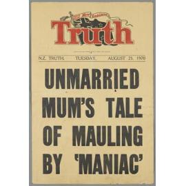 "Unmarried mum's tale of mauling by 'maniac' "