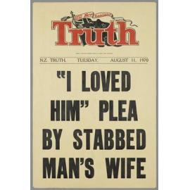 " "I loved him" plea by stabbed man's wife"