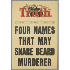 "Four names that may snare Beard murderer"