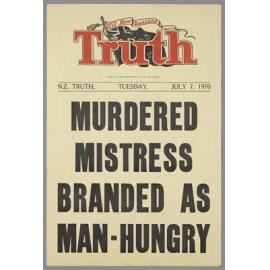"Murdered mistress branded as man-hungry"
