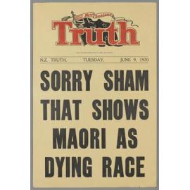 "Sorry sham that shows Maori as dying race"
