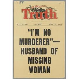 " "I'm no murderer" - husband of missing woman"
