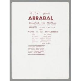 "OUDS presents Arrabal Dialogue with Arrabal Orison Picnic on the Battlefield"