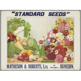 " "Standard Seeds" Matheson & Roberts, Ltd., 10, Octagon, Dunedin."