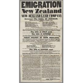 "Emigration to New Zealand New Zealand Land Company"