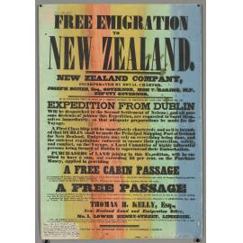 "Free Emigration to New Zealand."