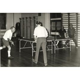 Doubles table tennis