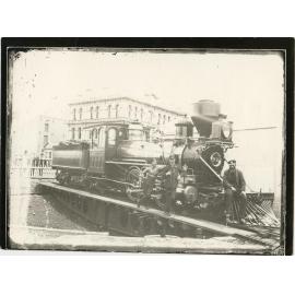 Locomotive K92 on Rattray Street turntable