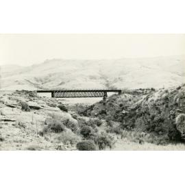 Hyde Photograph 3, rail bridge over ravine